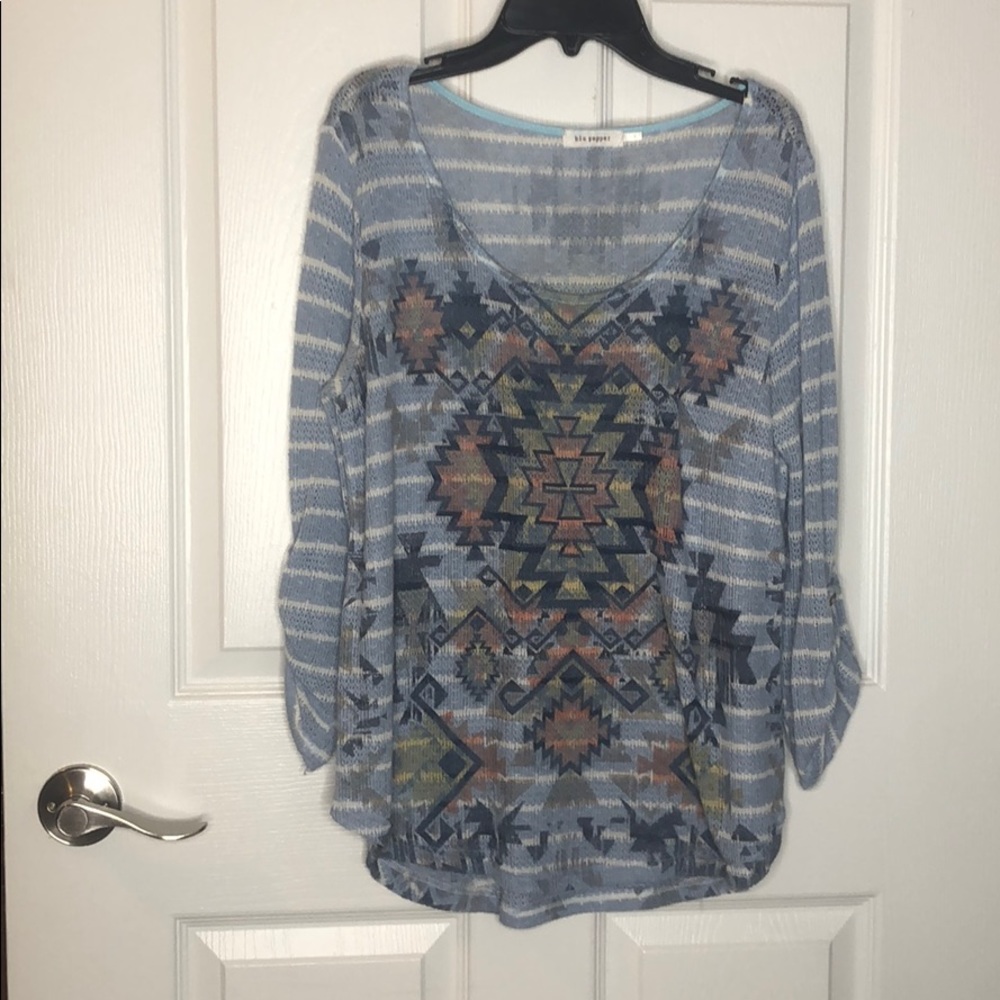 3/4 length sleeve sweater